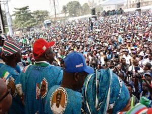 State APC Campaign Flag-Off: Ambode says Lagos deserves continuity as 63 parties back Sanwo-Olu
