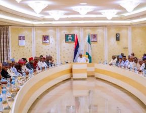 2019 Polls: Buhari, APC Senators meet to boost victory