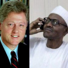 Thanks for being Nigeria’s friend, President Buhari tells ex-US President Bill Clinton