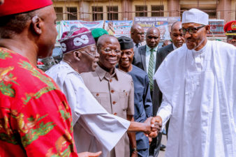 Buhari didn’t order security agencies to shoot Nigerians – Tinubu