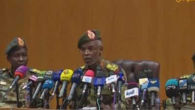 Sudan military council says it has no ambition to stay in power