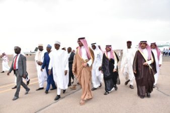 Buhari departs Madinah for Makkah