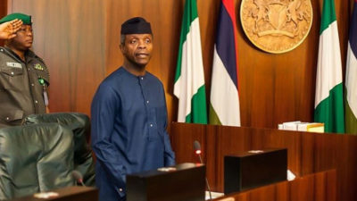 Getting Police Officers recruited from, serving in their communities will improve security in states – Osinbajo
