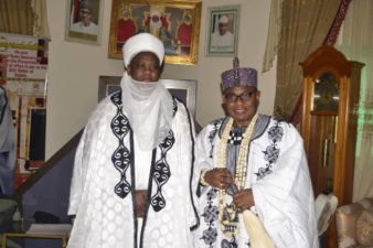 Sokoto stands still as Sultan of Sokoto receives Deji of Akure in Palace