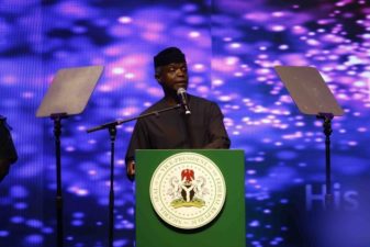 Power: We have invested N900bn since assumption of office, Osinbajo tells Asaba monarch