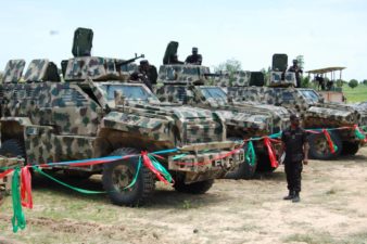 More troubles for Boko Haram, others, as Nigerian Army inducts newly acquired anti-ambush protected vehicles