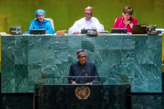 STATEMENT DELIVERED BY HIS EXCELLENCY, MUHAMMADU BUHARI PRESIDENT OF THE FEDERAL REPUBLIC OF NIGERIA AT THE GENERAL DEBATE OF THE 75TH SESSION OF THE UNITED NATIONS GENERAL ASSEMBLY 22ND SEPTEMBER 2020