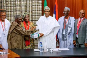 I expect you to put the Police in order, President Buhari tells Musiliu Smith’s PSC
