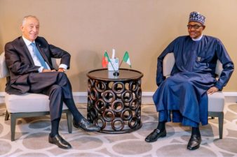Why we focus on security, infrastructure development, Nigeria’s President Buhari tells Portugese counterpart