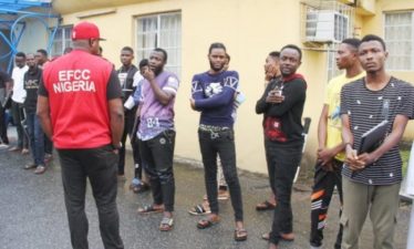 EFCC releases list of 18 Internet scammers busted in Lagos