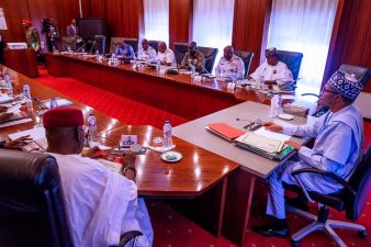 PHOTOS: President Buhari presides over Security Briefing in State House on Tuesday 19th November 2019