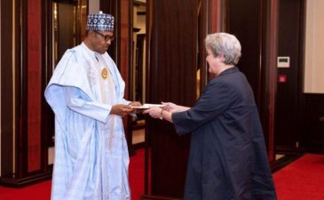 I sit here with a clear conscience, honouring my oath of office, President Buhari says as he advises US against one-sided information sourcing