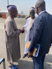 PHOTO: KAM Holding Ltd boss arrives Abuja