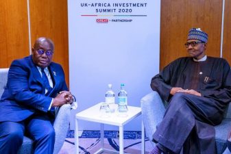 Beyond the smuggling of food products, we closed borders due to influx of arms and hard drugs, President Buhari tells Akufo-Addo of Ghana