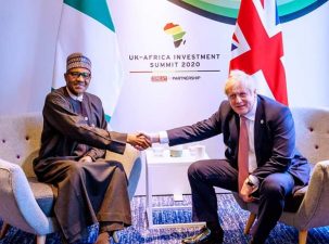 Nigeria will not just be continental but international power in future, British PM declares in meeting with President Buhari
