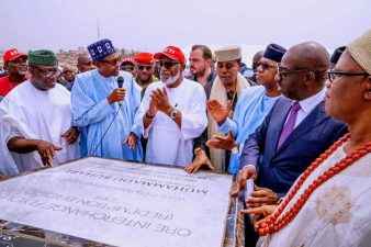 Ondo Visit: President Buhari commissions Ore-Interchange flyover, assures FG will sustain massive investments in infrastructure