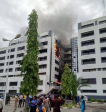 Accountant General’s office on fire