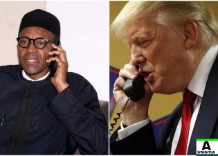 US’ President Trump calls Nigeria’s President Buhari on phone