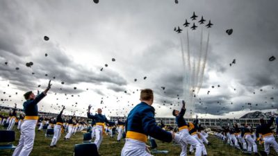 U.S. Air Force Academy cadets celebrates graduation amidst Coronavirus concern
