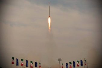 Iran launches its first military satellite into orbit
