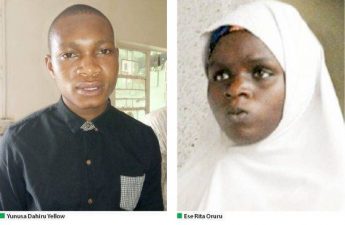 Forceful Marriage: Court sentences Yunusa ‘Yellow’ to 26 years imprisonment over Ese Oruru