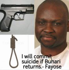 PHOTO: Remembering a Fayose’s threat in picture
