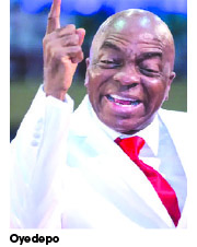 Oyedepo has missed his target