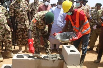 Buratai performs another ground breaking ceremony of Army Reference Hospital, Maiduguri