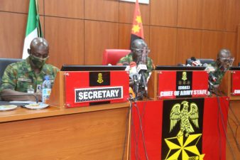 C-in-C Concern: Buratai orders change of tactics, action as he holds special, exclusive meeting with Army Commanders, relocates ‘Nigerian Army Celebration Day’ to Katsina
