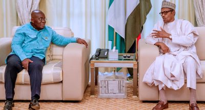 President Buhari congratulates Akufo-Addo on re-election as Ghana’s President