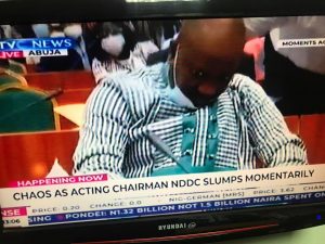 BREAKING: NDDC Acting MD, Pondei, faints under intense interrogations by House panel