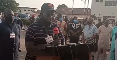 Video: Remarks of Chief of Army Staff, Lt. Gen. TY Buratai, at a Sit-Out with wounded-in-action officers and personnel at 44 Army Reference Hospital Kaduna Sunday July 26, 2020