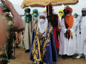 Emir of Gusau joins others, visits Army Super Camp 4 Faskari