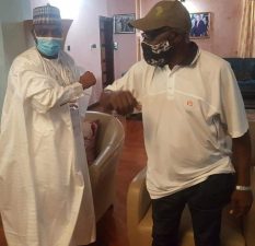 Tambuwal visits Obasanjo, shares good news peace returning to banditry-affected Eastern Sokoto