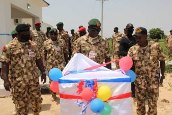Gen Buratai tours Army Super Camps, inspects troops’ accommodation, construction works at Reference Hospital in Maiduguri