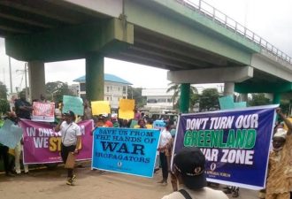 Protests in Ibadan against purported Yoruba secessionist agenda