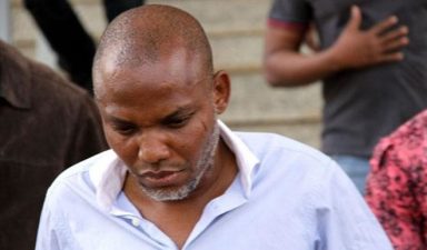 Questions as Nnamdi Kanu’s lawyer says terrorist leader will be released soon, claims no strong reasons to convict him