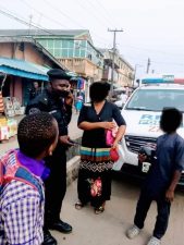 Patriotic Nigerian shows proof policing in country now getting better