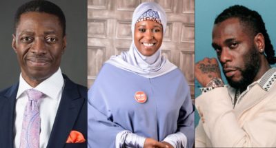 Sam Adeyemi, Aisha Yesufu, Burna Boy, others dragged before Abuja Court over roles in destructive protests