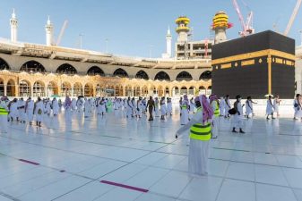 PHOTOS: Jum’at Service at Haram of Makkah, Saudi Arabia today