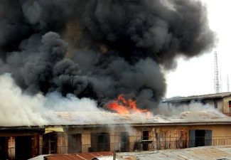 Fire guts Sokoto Central Market