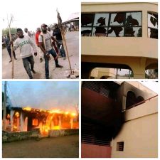 Trouble looms as Gombe women, youths turn royal issue to religious crisis, set mosque on fire