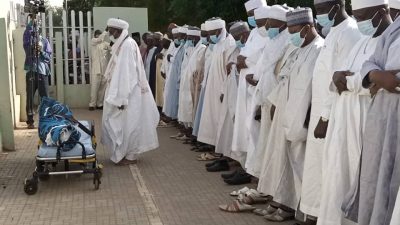 Sokoto Zakat Commission boss, Lawal Maidoki’s 111-year-old mother dies, buried as Tambuwal, Sultan, others pay respect