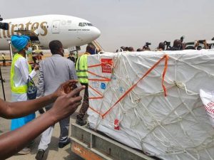 PHOTOS: COVID-19 vaccines arrive Nigeria
