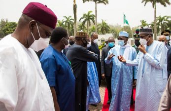 Why recharge of Lake Chad is imperative, President Buhari says as he hosts President of Chad