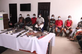 UNPROVOKED KILLINGS OF SECURITY OPERATIVES: Police arrest 16, recover arms, ammunition, explosives