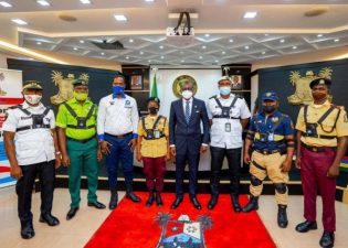 LAW ENFORCEMENT: Lagos Governor launches body worn camera gadgets for security officers