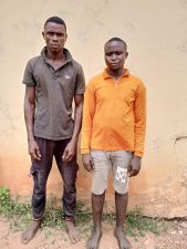 Ogun Police arrests herbalist, bricklayer over killing of housewise, 4-yr-old son for money rituals