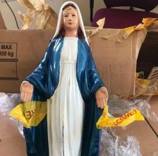 NDLEA intercepts drugs concealed inside statue of Virgin Mary