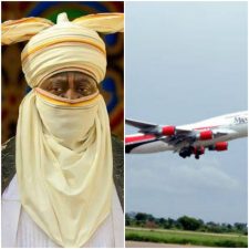 PLANE ENGINE FAILURE: Disaster averted for Kano Emirate, as Emir Ado Bayero escapes death 10 minutes after take-off